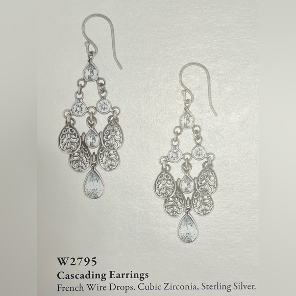 Silpada “Cascading Earrings” - Picture 9 of 9